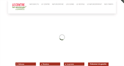 Desktop Screenshot of lecentrenaturo.com